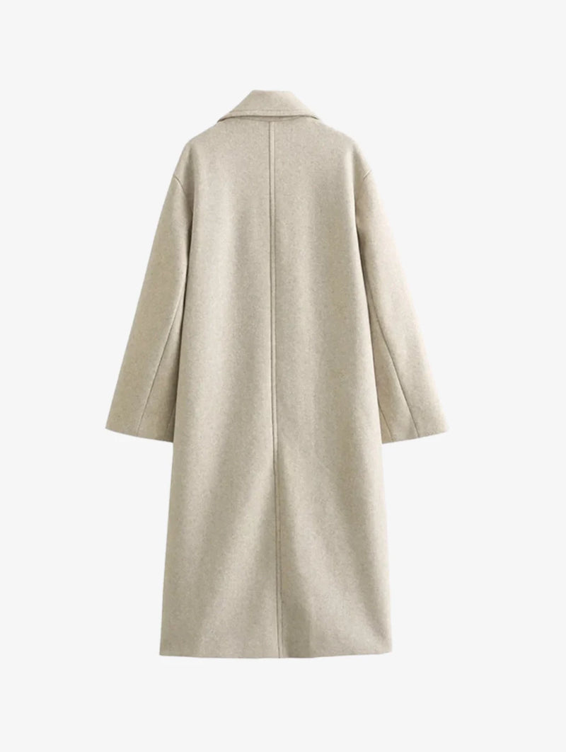 Casaco de Lã Batida - Sobretudo [PRONTA ENTREGA]