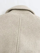 Casaco de Lã Batida - Sobretudo [PRONTA ENTREGA]