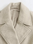 Casaco de Lã Batida - Sobretudo [PRONTA ENTREGA]