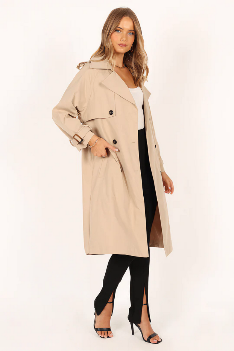 Casaco Longo Trench Classic [PRONTA ENTREGA]